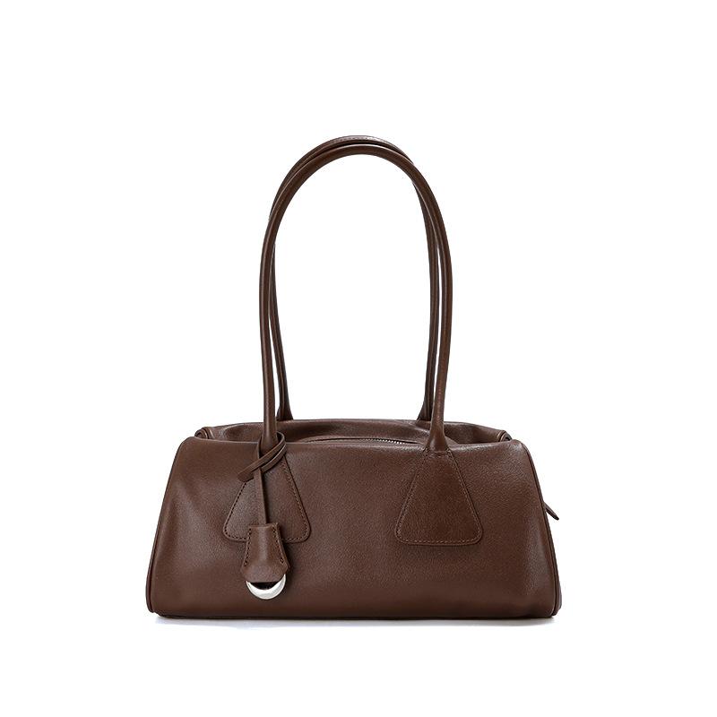 Borsa Sottobraccio in Pelle di Nicchia da Donna in Pelle di Mucca BD Bag Borsa da Lavoro a Mano Senso Premium Monospalla Tracolla Borsa a Cuscino