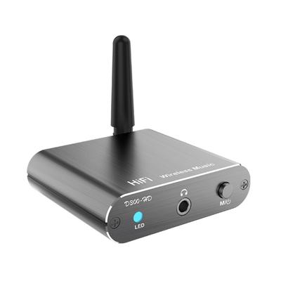 D300 Alloy Wireless Audio Adapter Bluetooth-compatible5.2 Audio Receiver Support Coaxial/Aux Audio /Optical Fiber Output