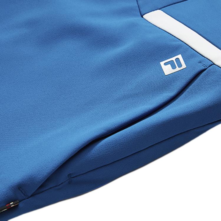 Fila Athletics Color Block Comfortable Fashion Golf Pleated Casual Skirt Women Skirts Princess-Blue A11W135326F-BU