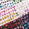 200-Piece Alloy Jewelry Set: 10-Color Drip Oil Charms for DIY Bracelets, Earrings, Keychains & Pendants