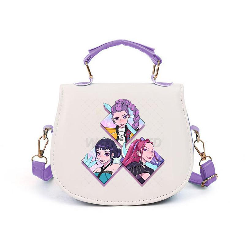 Mädchen Kpop Jäger Derpy Rumi Zoey Mira Bedruckte Schultaschen Kinder Freizeit Schultertaschen Crossbody Bags