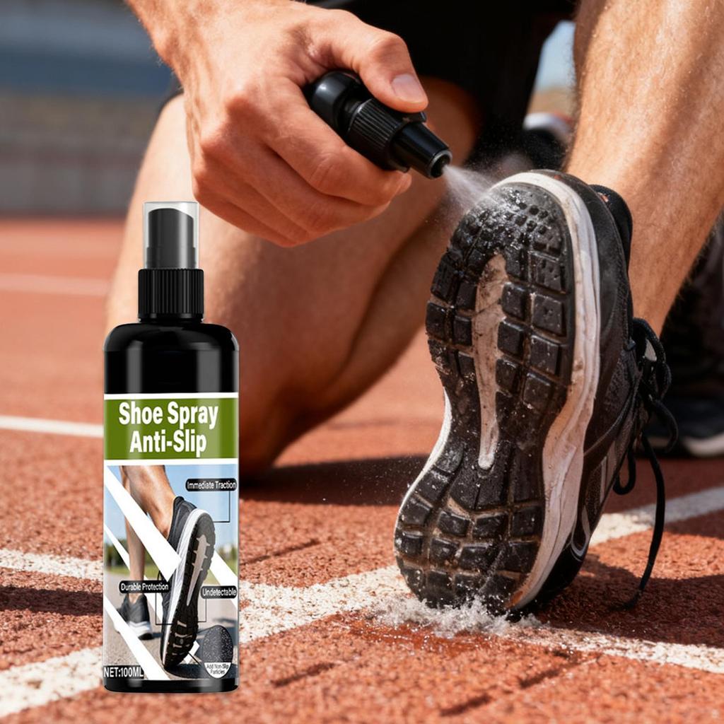 Sprej na přilnavost basketbalových bot 100 ml Zvyšuje trakci Tréninkové vybavení na hřiště Zlepšovač přilnavosti pro halové tenisky pro běhání volejbal
