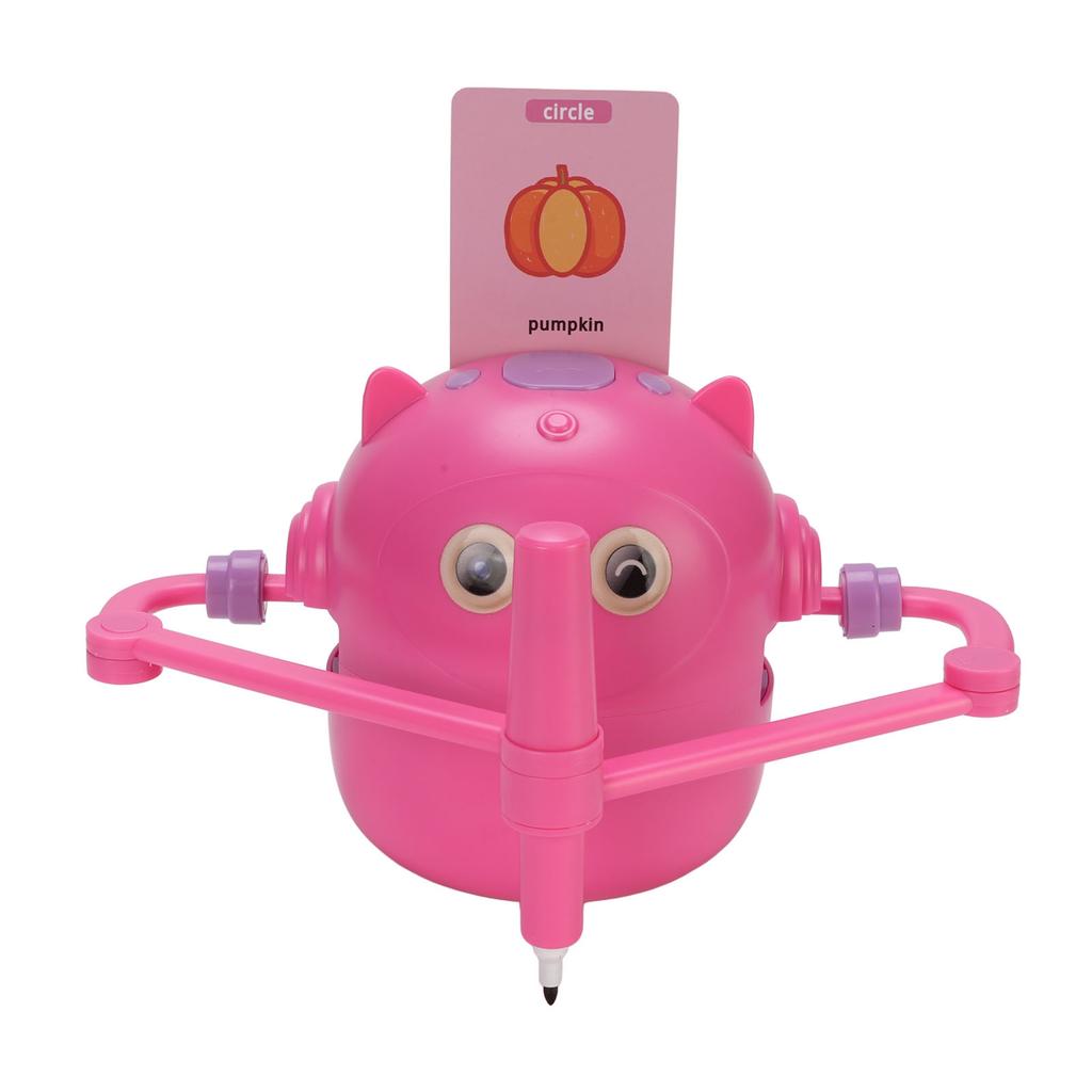 Smart Drawing Robot, Robot Drawing Toy with 100 Sheets Cards, 2 Pens, Automatic Drawing Toy, Robot Drawing NaMachine for Girls Boys