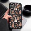Mini Christmas Tree Case For Samsung Galaxy S25 S24 S22 Ultra S23 FE A17 A56 A36 A26 A55 A16 A15 A25 A54 5G Soft TPU Phone Cover