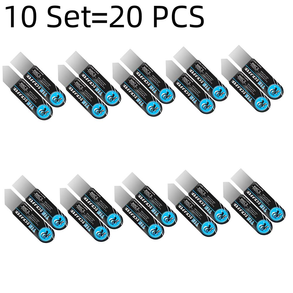 2/4Pcs 0.20mm Thin Springy Stainless Steel Spudger Opening Repair Tool for IPhone IPad Samsung Android Phone Laptop Disassembly