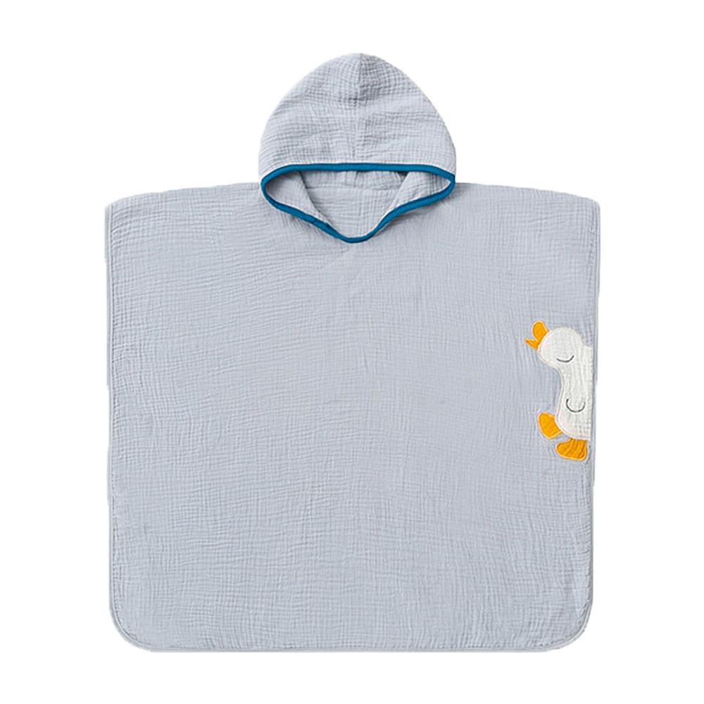 Baby Bath Towel with Hood Cotton Hooded Baby Towels Bath Wrap for Beach Shower for Kids Aged 0-6