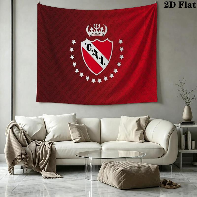 CA Independiente Wall Tapestry Aesthetic Wall Hanging Printed Fabric Blanket Decorative Tapestries for Bedroom Living Room Home Decor