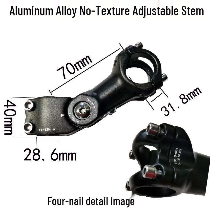 Aluminum Alloy Adjustable Stem Mountain Bike, Station Wagon 22.2/25.4/31.8