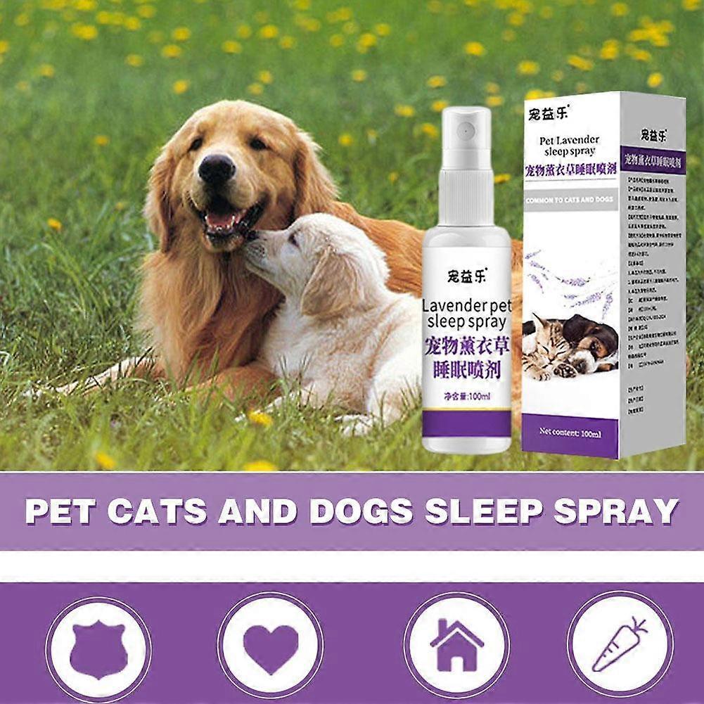Pets Lavender Sleep Spray for Cat Dog 100 ML Calming Spray