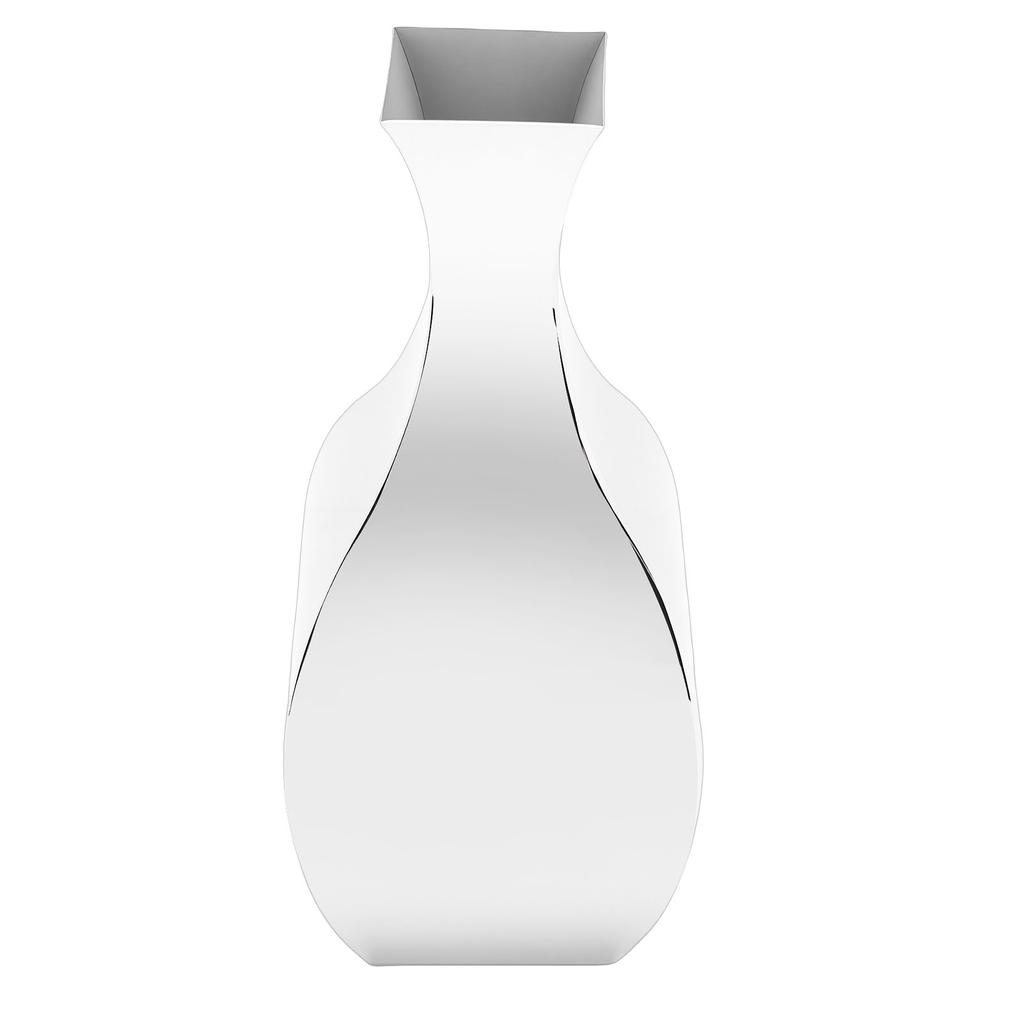 Polished Stainless Steel Vase Nordic Modern Flower Vase for Home Living Room Decor Tabletop Ornament