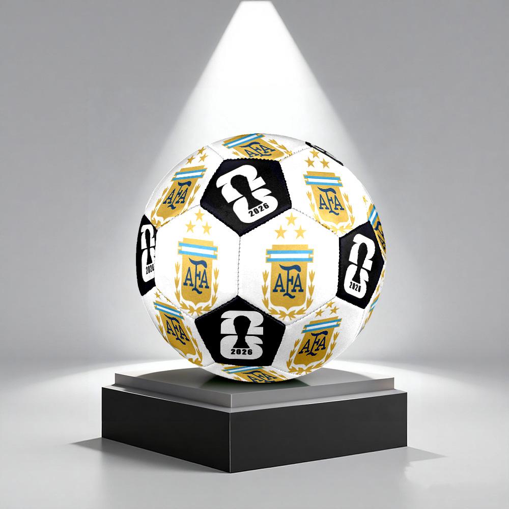 1pc Argentina Football Size 5 Soccer Ball Professional Match Training Football Indoor &Outdoor Sports Ball Club Training Ball Lightweight Durable y47
