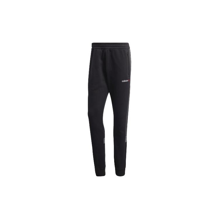 adidas originals Linear logo Casual Sports Pants Black Men s FT9278 L