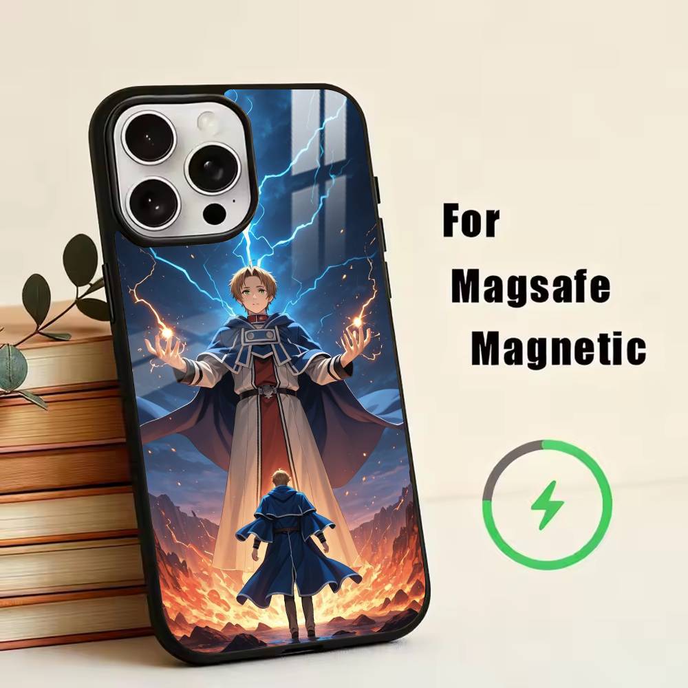 Mushoku Tensei-RG-RM  Phone Case For iPhone17,16,15,14,13,12,11 Plus,Pro Magnetic with Magsafe Wireless Charging