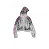 Y2K Streetwear Pár Zipová Mikina Vintage Kamuflážní Potisk Volný Střih Dlouhý Rukáv Ležérní Mikina Dospívající