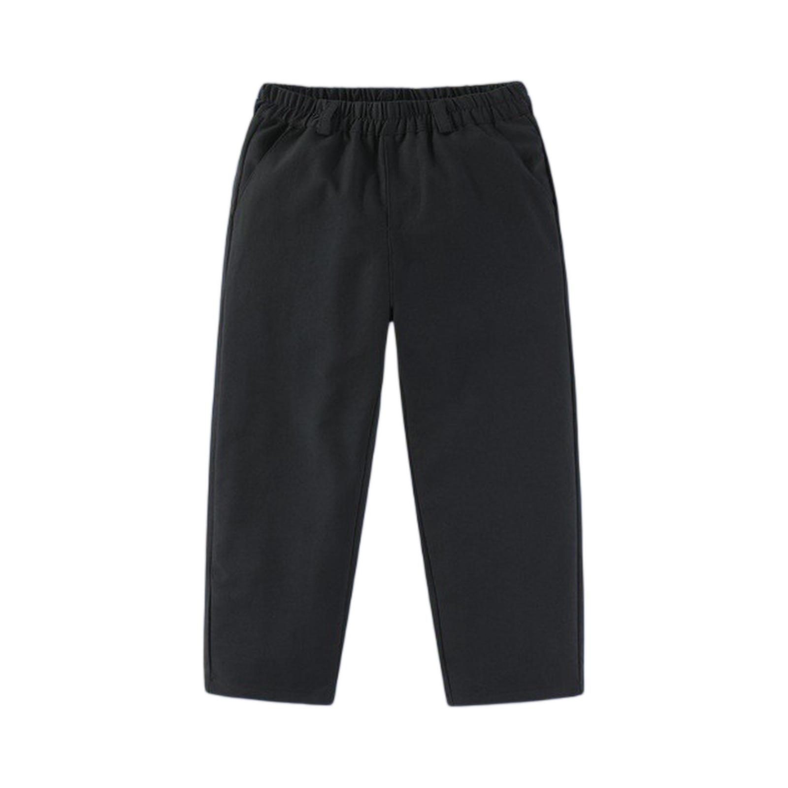 

Брюки для мальчиков на резинке - Классические брюки 160 чёрный