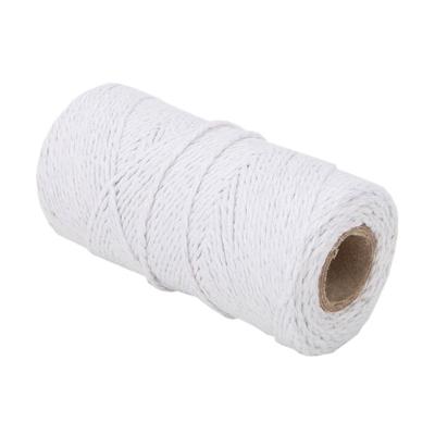 100m Celsius 328.1ft Sewing Hand Stitching   Craft Vintage Braid Cord Jute Twine (White)