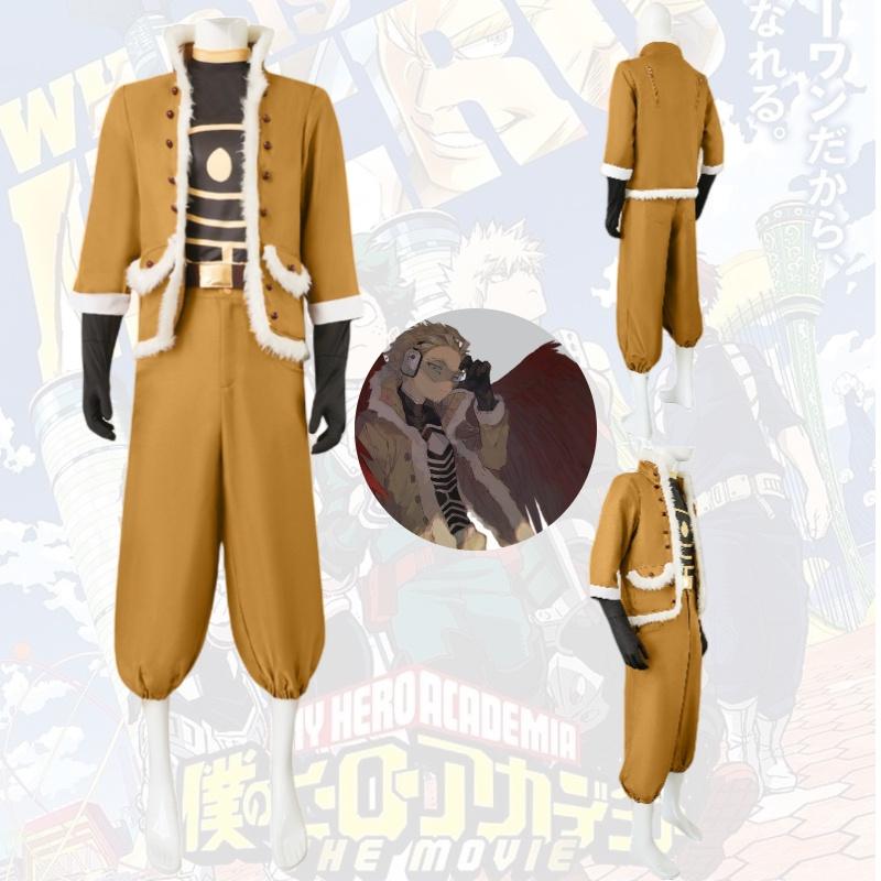 Full Set My Hero Academia Hawks Cosplay Costume For Game And Anime Fans