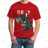 Anime Kaiju No 8 Print Men T-shirt Hot Sales Graphic Kaiju Hachigou Short Sleeve T Shirt Female Funny Manga Kaiju No 8 Tops Tee