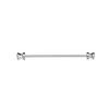 3 pcs Top Hat Design Tie Collar Needles Spiral Buckle Neckline Pins for Shirt  Women