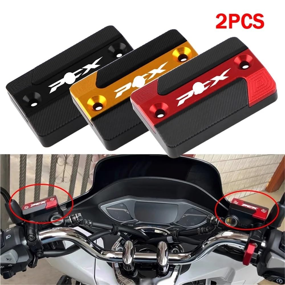 Brake Oil Tank Front Cap Motorcycle CNC Front Brake Reservoir