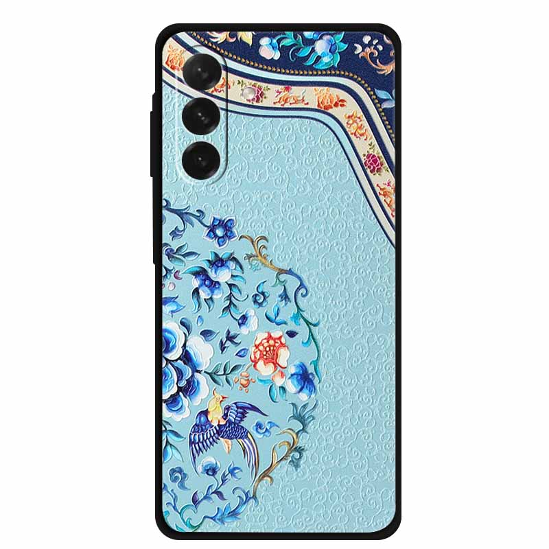 For Samsung Galaxy A56 5G Case 3D Relief Silicone Emboss Soft Protective Covers for Galaxy A26 / A36 / A56 Phone Back Cases A 56