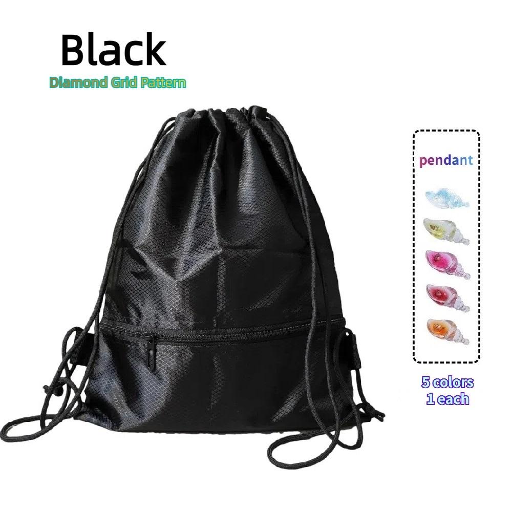 Compact Foldable Drawstring Backpack for Travel, Sports, Hiking, and Daily Use