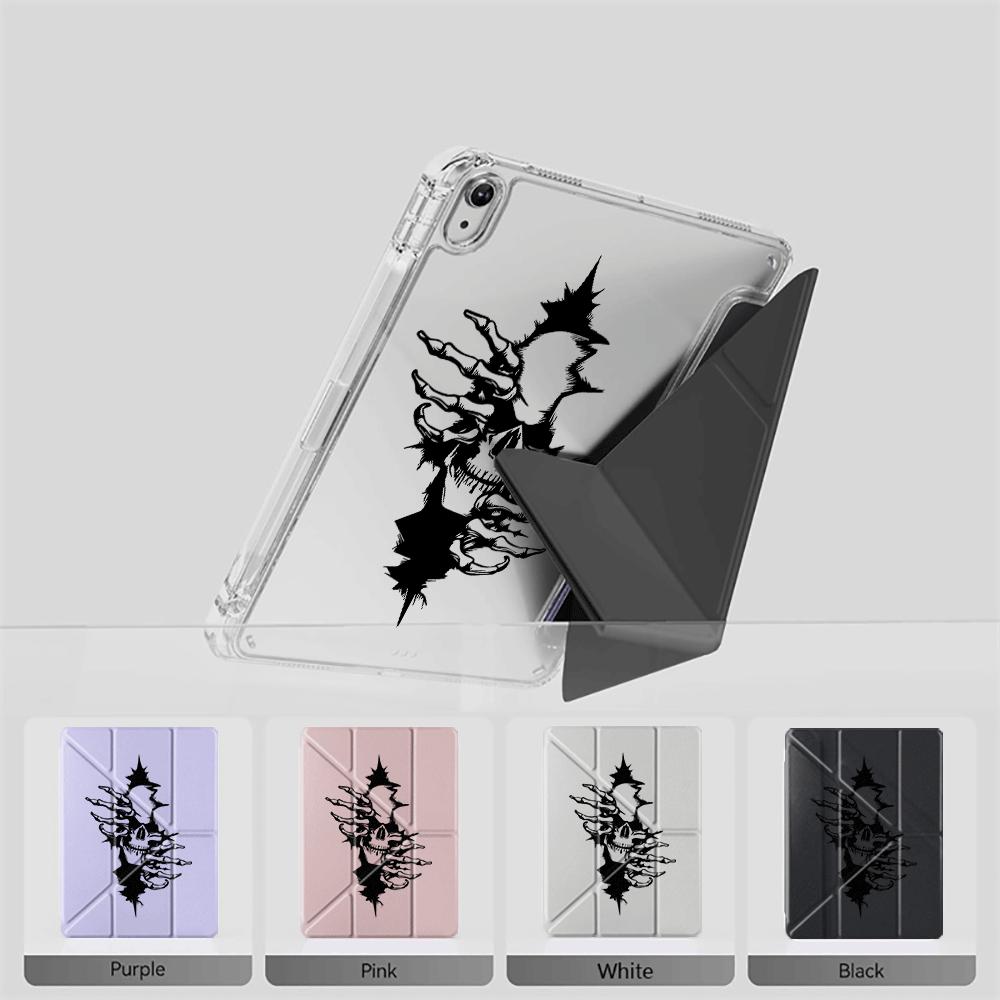 Creative Crack Skeleton Tablet Case For iPad Air 4 5 M3 M2 1 2 M4 11inch Mini 6 7 Pro 11th 10th 9th 8th 7th 12.9inch Pro 2025