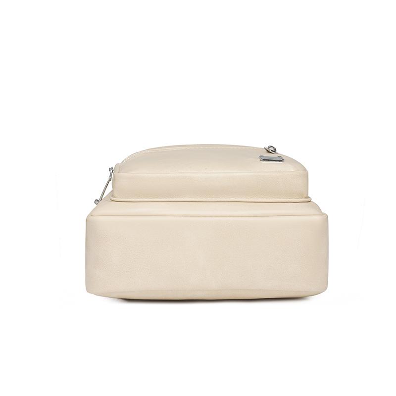 Vintage Women's Large Capacity Chest Bag PU Crossbody Bag