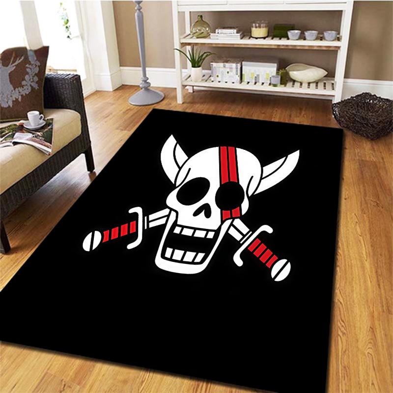 One Piece Logo Carpet Rug For Living Room Bedroom Home Sofa Decoration Kids Play Nonslip Floor Mat
