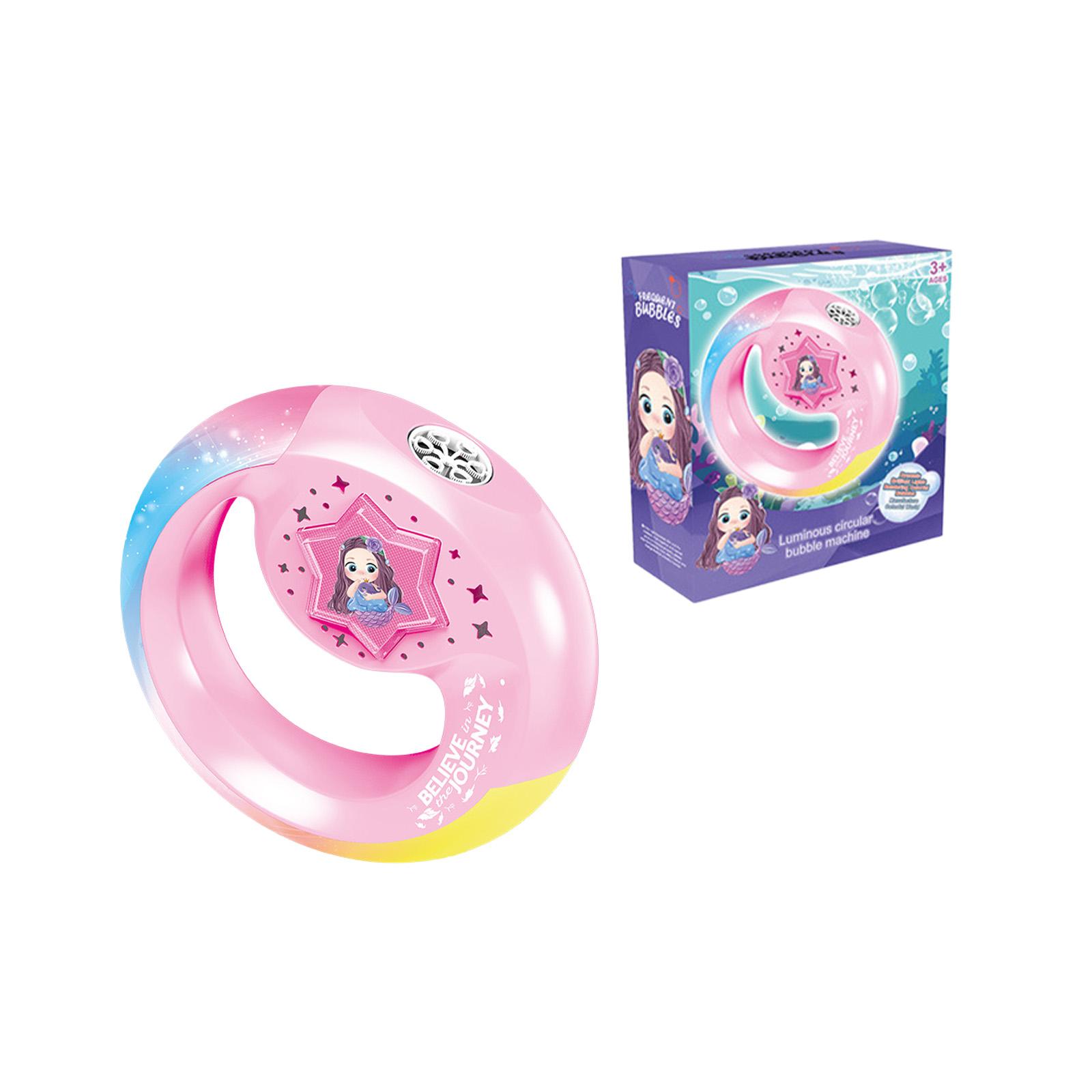 Dowmoo Mermaid Glowing Bracelet Bubble Machine Children s Outdoor Multifunctional Fun Interactive Toy Bubble Machine