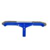 17inch Heavy Duty Pool Brush Head with Curved Ends Cleaning Brush Head for Cleaning Inground Pool Tiles Walls Floor Steps