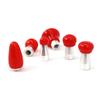 6Pcs Car Dent Repair Tool Hat Hammer Replacement Head Dent Dent Repair Replacement Head Hook Top Pit Head