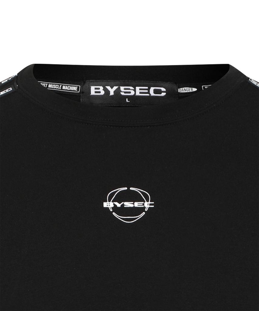 BYSEC Muscle Spandex Track Short Sleeve_2 Colors
