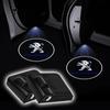 For Peugeot 1/2Pc LED Car Door Welcome Light Wireless Projector Lamp AUTO Decor Car Accessories for Peugeot 206 307 308 3008 207