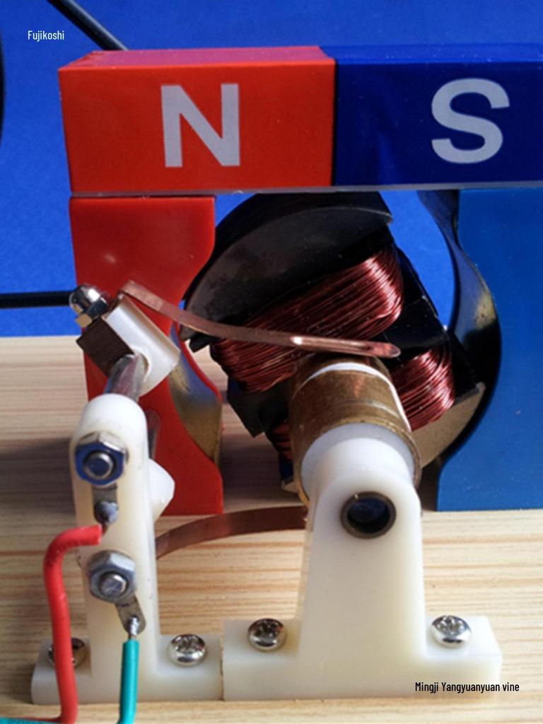 Hand-Cranked AC/DC Generator Light Bulb for Physics Experiments