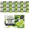 On the Body Super Botanic Soap Cucumber & Lime Scent, 80g X 16 Pcs