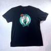 New Era NBA Boston Celtics Lucky Leprechaun Grafisch T-shirt Zwart Heren Large Unisex T-shirt