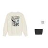 MLB New York Yankees SS25 Sweatshirt Unisex Cream 3AMTQ0151-50CRS