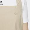Adidas Originals Trefoil Solid Square Neck Sleeveless Dress Women Dress Brown HP0083