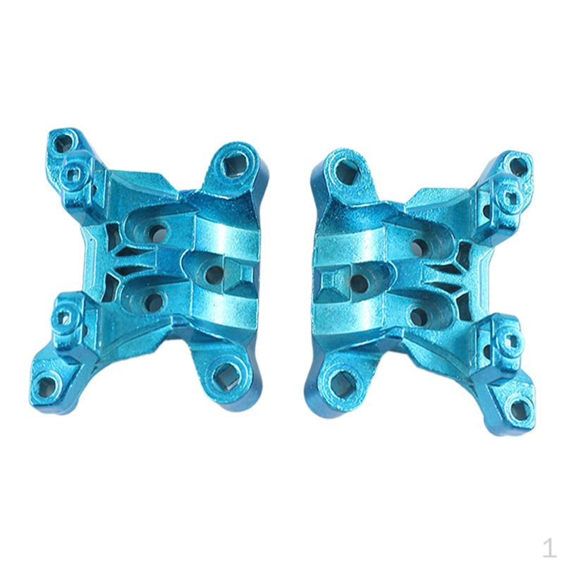 

2x 1/16 RC Car Front Rear Shock Tower Directly Replace Parts DIY Modified Metal Sturdy Damper Mount