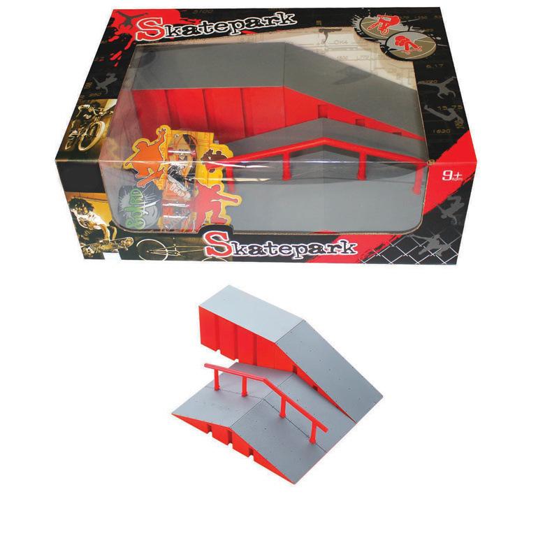 Street Stall Finger Skateboard Ramp Set - Kids' Toy & Gift for Stunt Scenes
