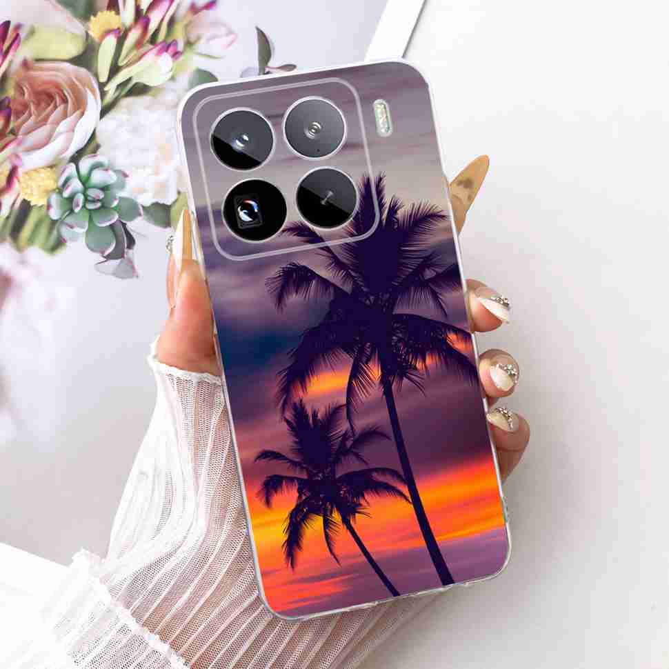 

For Xiaomi Mi 15 Pro 5G 24101PNB7C Case Silicone TPU Cover For Xiaomi Mi 15Pro 5G 2410DPN6CC Fashion Butterfly Painting Bumper Mi 15 Pro 5G