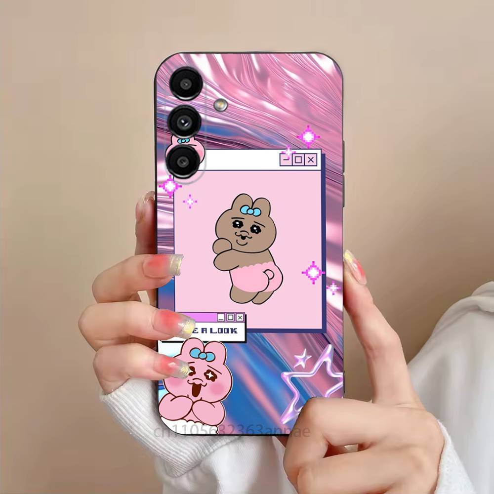 Kawaii O-OpanchuS UsagiS Phone Case For Samsung Galaxy S21 22 23 24 S25 Ultra PlusS20 FE S10 Plus  Cover Funda