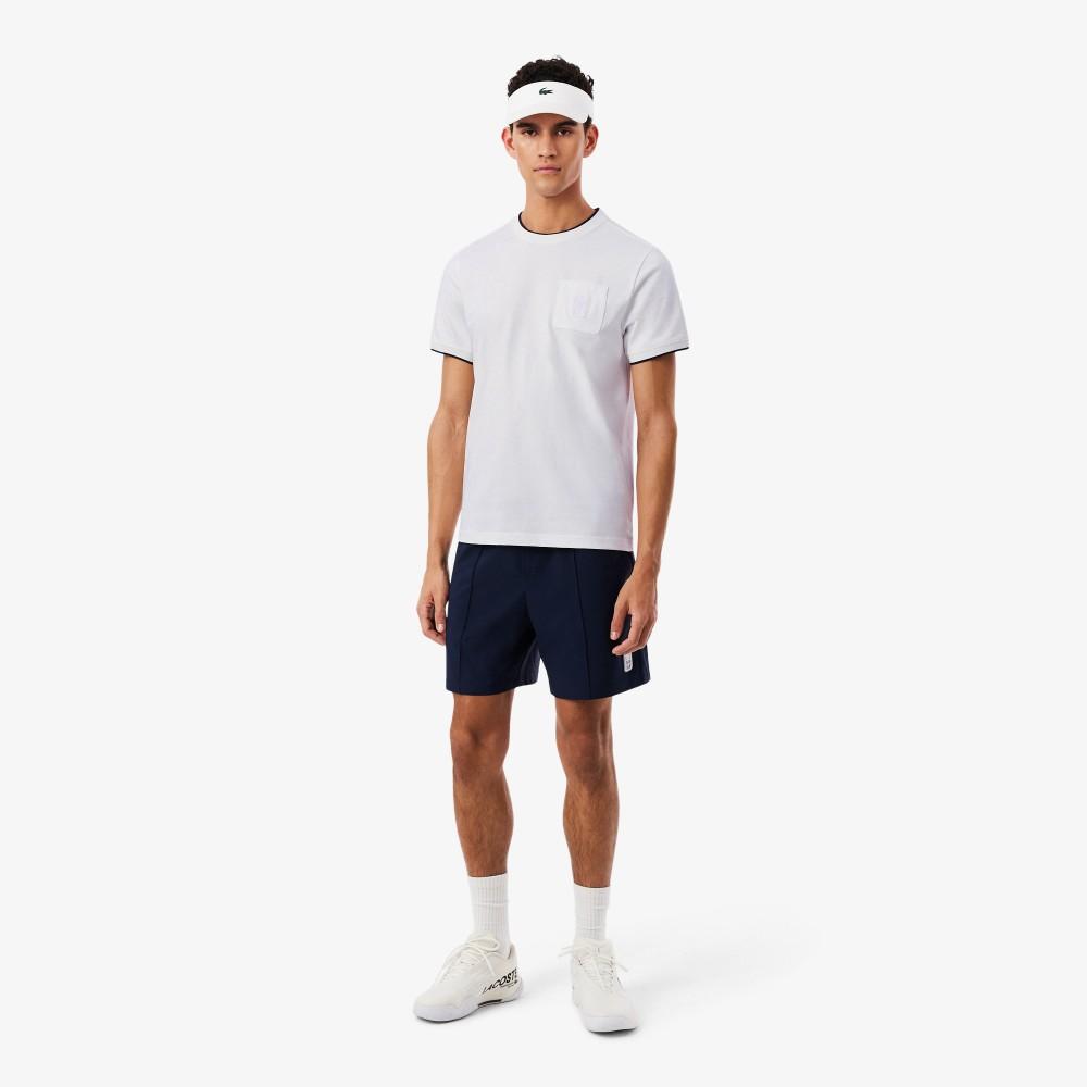 [lacoste] Men's Tennis Heritage Short-Sleeve T-shirt TH0209-56G001