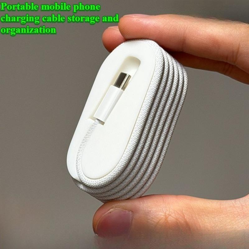 1pcs Portable Mobile Phone Charging Cable Storage Organizer,Travel Suitable for mobile phones 1 Meter C-Type Wire Winder.