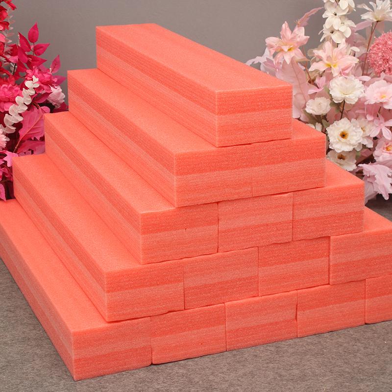 High-Density Wedding Floral Arrangement Board with Fake Flowers and EPE Pearl Cotton