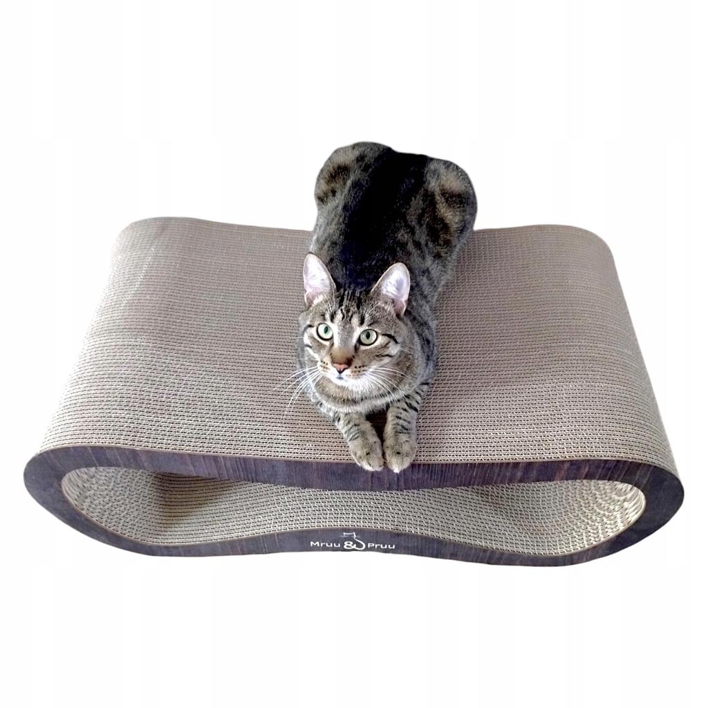 Leon cat scratching post | brown 40 cm | 78x28x40 cm | MruuPruu