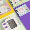 Plastics Kids Learning Machine with Sound Talking Flash Cards Education Toy  Preschoolers