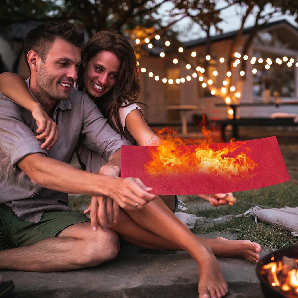 Brokatowy papier do rekwizytów ogniowych na scenę