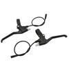 1Pair Electric Bike Brake Lever Aluminum Alloy Bicycle Brake Handle with Waterproof Plug